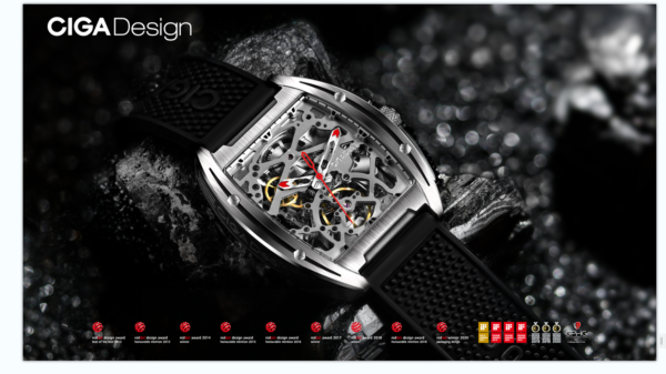 Montre mécanique DLC – Series Z Edge – CIGA Design – Image 2